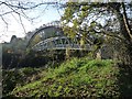 ST1380 : Footbridge and pipeline [1] by Robin Drayton