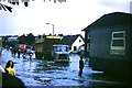 TQ5174 : Crayford High Street  flood 1968 by Richard Hoare