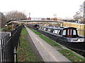 TQ2581 : Footbridge 3B Paddington Arm - Delamere Terrace by David Hawgood