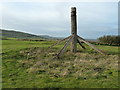 TQ4511 : Remains of Glyndbourne windmill by Dave Spicer