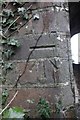 SU6081 : Close up of Cleeve Bridge benchmark by Bill Nicholls