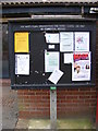 TM2445 : Martlesham Village Notice Board in The Square by Geographer