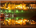 J5082 : Bangor Marina at night by Rossographer