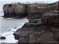 SY6768 : Rock Ledges, Portland Bill by Colin Smith