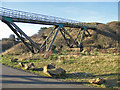 NZ8811 : Golfers' footbridge by Pauline E