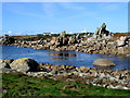 SV8807 : Looking North towards St Warna's Well St Agnes by Peter Skynner