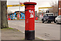 J3574 : Victorian pillar box, Belfast by Albert Bridge