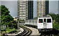 TQ2481 : Ladbroke Grove station, London by Albert Bridge