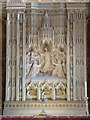 ST6316 : Sherborne: the abbey reredos by Chris Downer