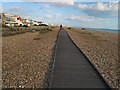 TQ2104 : Shoreham Beach Boardwalk by Paul Gillett