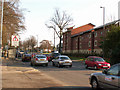 SP0583 : Heavy traffic on Bristol Road, Bournbrook by Phil Champion