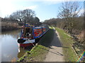 SK2404 : Working Narrow Boat Hadar moored at Amington Golf Course by Keith Lodge