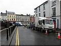 H4572 : Repair work, John Street, Omagh by Kenneth  Allen