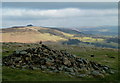 SK1585 : Cairn by a path junction on Lose Hill by Andrew Hill