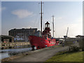 SO8217 : Lightship "Sula" at Llanthony Quay by David Dixon