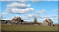 SK2659 : Ruined cottages north of Moorlands Lane by Trevor Littlewood