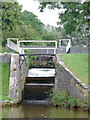 SJ7659 : Disused lock at Malkin's bank, Cheshire by Roger  D Kidd