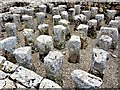 NY7766 : Hypocaust, Vindolanda praetorium by Andrew Curtis