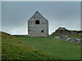 SK2856 : Field barn above Dene Quarry by Andrew Hill