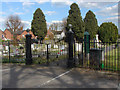 TQ0466 : Chertsey Cemetery by Alan Hunt