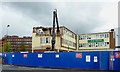 SO9198 : Demolition of the Fox Hotel in Wolverhampton by Roger  D Kidd