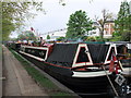 TQ2581 : Narrowboat on Grand Union Canal - Paddington Branch by PAUL FARMER