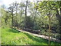 TM0733 : River side walkway in the RSPB Flatford Wildlife Garden by PAUL FARMER