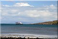 NM4099 : The 'Lochnevis' in Loch Scresort, Rum by Jim Barton