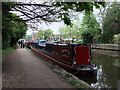 TQ0593 : Narrow boat, Trinity on the Grand Union Canal at Rickmansworth by PAUL FARMER