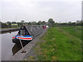 SJ3631 : Working Narrow Boat Hadar moored in the Weston Branch, Montgomery Canal by Keith Lodge