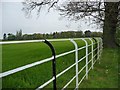 SJ7874 : 'Estate fencing' at Fourlane-ends by Christine Johnstone