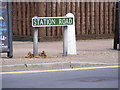 TM5299 : Station Road sign by Geographer