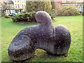 SO0661 : Sculpture: 'Taliesin', Temple Gardens, Llandrindod Wells by Robin Stott