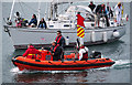 J5082 : Yacht and RIB, Bangor by Rossographer