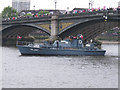 TQ2777 : Diamond Jubilee Pageant - ML137 HMS Medusa by David Hawgood