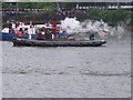 TQ2777 : Diamond Jubilee Pageant - tug "Barking" by David Hawgood