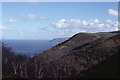 SS7949 : Looking east along the coast from above Glenthorne by Christopher Hilton