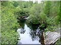 NH3229 : River Glass from Fasnakyle Bridge by Dave Fergusson