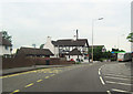 SJ9405 : Red, White and Blue Public House at Featherstone by John Firth