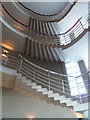 SD4264 : Stairwell, Midland Hotel, Morecambe by Alexander P Kapp