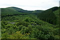 SH6806 : View Across the Bryn Eglwys Quarry Site, Gwynedd by Peter Trimming