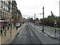 NT2573 : Buses are back on Princes Street by M J Richardson