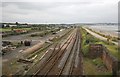 SW4831 : Empty tracks at Ponsandane by roger geach