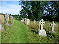 TQ7749 : Boughton Monchelsea Churchyard by Marathon