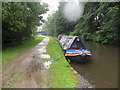 SJ9398 : Working Narrow Boat Hadar moored at Dukinfield. by Keith Lodge