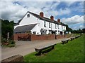 SO7583 : Row of three cottages at Stanley by Christine Johnstone