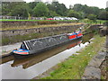 SK0282 : Working Narrow Boat Hadar moored in Bugsworth Upper Basin by Keith Lodge