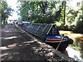 SJ9588 : Working Narrow Boat Hadar moored at Marple by Keith Lodge