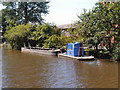 SD8901 : Dumb Barge on Rochdale Canal at Failsworth by David Dixon