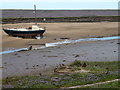 TF9243 : Shipwreck at Wells-Next-The-Sea by Richard Humphrey